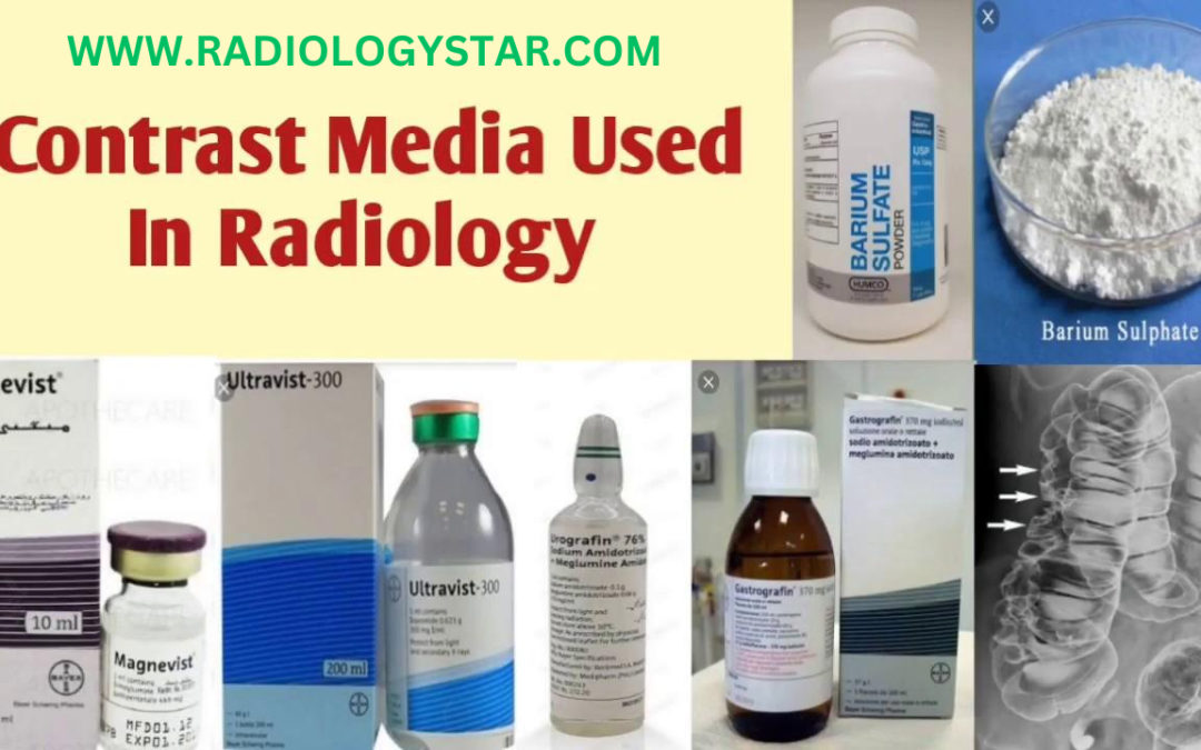 Contrast Media In Radiology