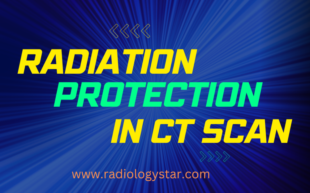 Radiation protection in CT