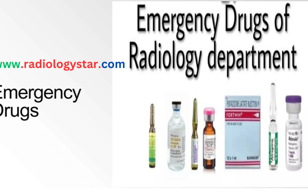 Emergency Drugs In Radiology Department